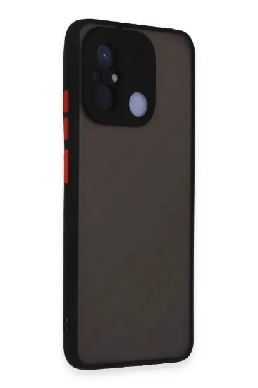 Newface Xiaomi Redmi 12C Kılıf Montreal Silikon Kapak - Siyah resmi
