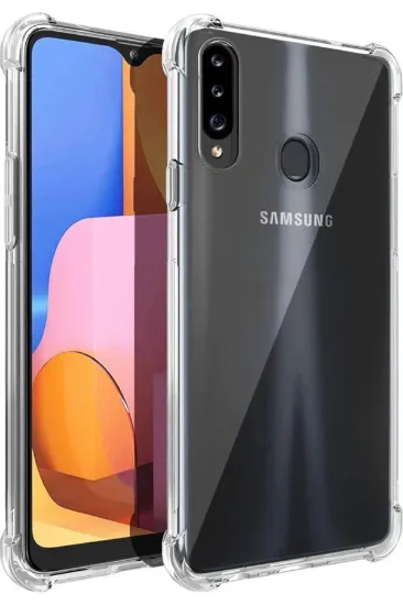 Newface Samsung Galaxy A20S Kılıf Olex Tpu Silikon resmi