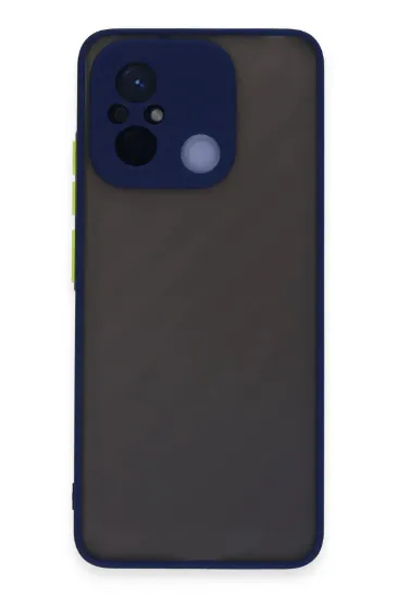 Newface Xiaomi Redmi 12C Kılıf Montreal Silikon Kapak - Lacivert resmi