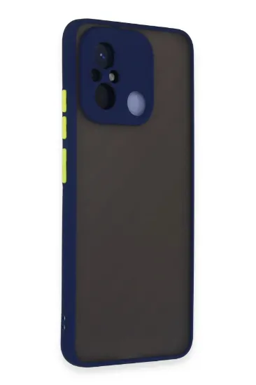Newface Xiaomi Redmi 12C Kılıf Montreal Silikon Kapak - Lacivert resmi