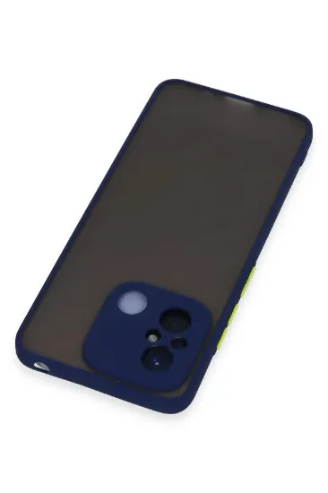 Newface Xiaomi Redmi 12C Kılıf Montreal Silikon Kapak - Lacivert resmi