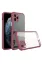 Newface iPhone 11 Pro Kılıf Miami Şeffaf Silikon - Fuşya resmi