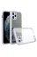 Newface iPhone 11 Pro Kılıf Miami Şeffaf Silikon - Lila resmi