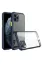 Newface iPhone 11 Pro Max Kılıf Miami Şeffaf Silikon - Lacivert resmi