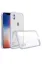 Newface iPhone XS Max Kılıf Miami Şeffaf Silikon - Lila resmi