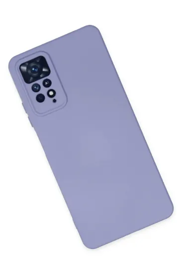 Newface Xiaomi Redmi Note 11 Pro Kılıf Nano içi Kadife Silikon - Lila resmi