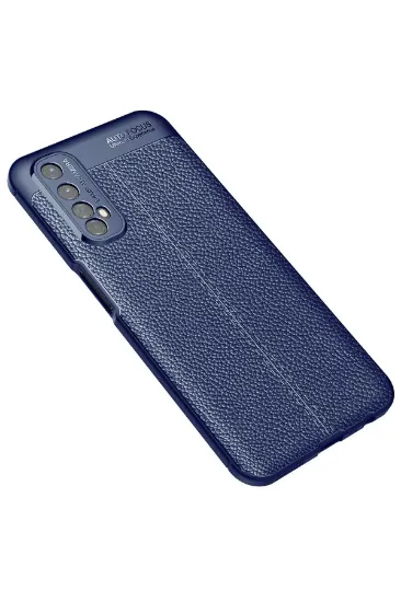 Newface Realme 7 Kılıf Auto Focus Kapak - Lacivert resmi