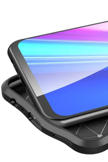 Newface Realme 7 Kılıf Auto Focus Kapak - Lacivert resmi