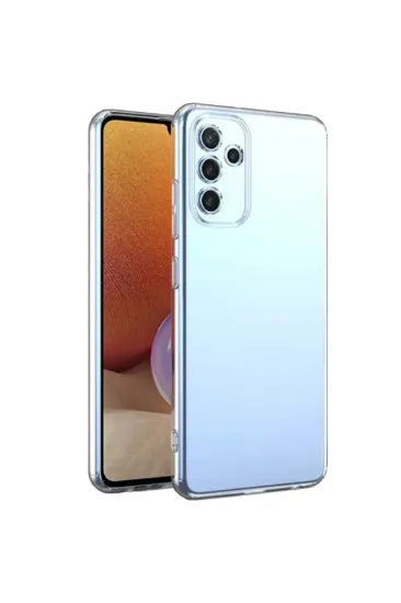 Newface Samsung Galaxy A54 5G Kılıf Lüx Şeffaf Silikon resmi