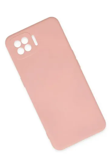 Newface Oppo A73 Kılıf Nano içi Kadife Silikon - Pudra resmi