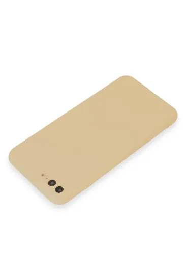 Newface iPhone 7 Plus Kılıf First Silikon - Gold resmi