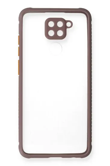 Newface Xiaomi Redmi Note 9 Kılıf Miami Şeffaf Silikon - Açık Mor resmi