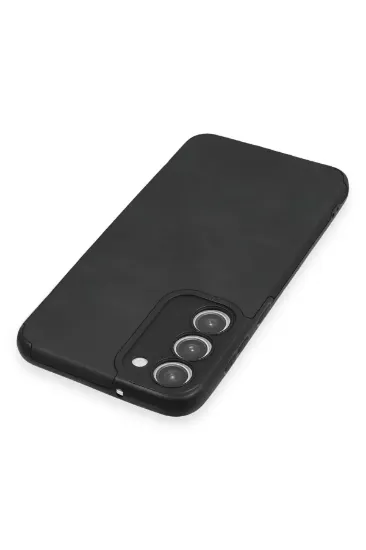 Newface Samsung Galaxy S23 Plus Kılıf Loop Deri Silikon - Siyah resmi