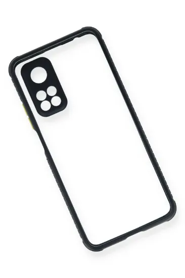 Newface Xiaomi Mi 10T Pro Kılıf Miami Şeffaf Silikon - Lacivert resmi