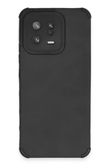 Newface Xiaomi Mi 13 Kılıf Loop Deri Silikon - Siyah resmi