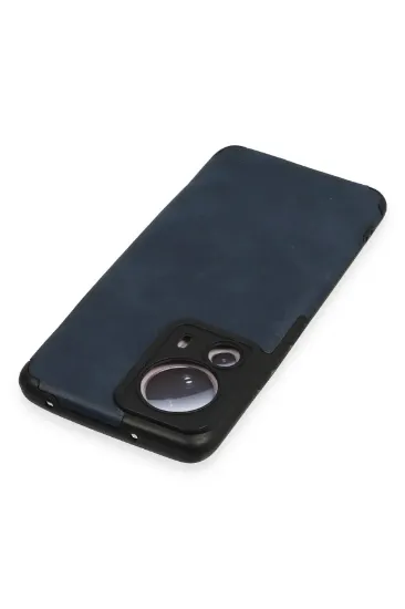 Newface Xiaomi Mi 13 Lite Kılıf Loop Deri Silikon - Lacivert resmi