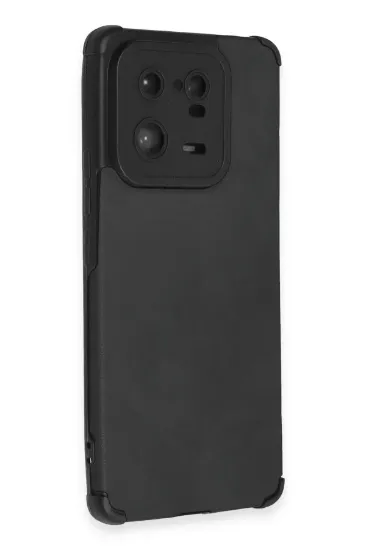 Newface Xiaomi Mi 13 Pro Kılıf Loop Deri Silikon - Siyah resmi