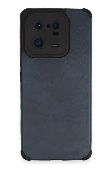 Newface Xiaomi Mi 13 Pro Kılıf Loop Deri Silikon - Lacivert resmi