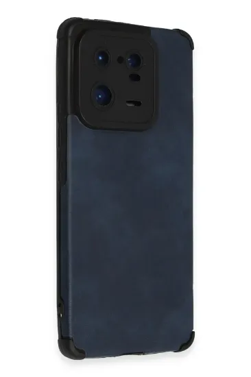 Newface Xiaomi Mi 13 Pro Kılıf Loop Deri Silikon - Lacivert resmi