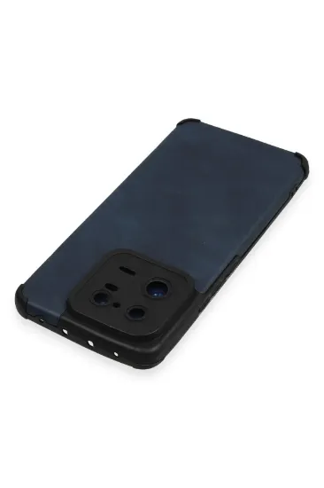 Newface Xiaomi Mi 13 Pro Kılıf Loop Deri Silikon - Lacivert resmi