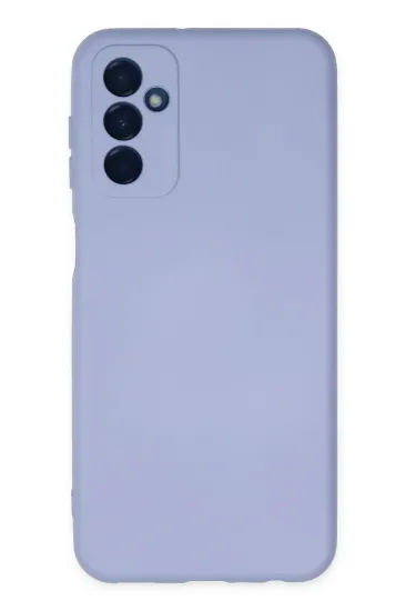 Newface Samsung Galaxy M23 Kılıf Nano içi Kadife Silikon - Lila resmi
