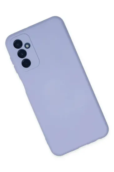 Newface Samsung Galaxy M23 Kılıf Nano içi Kadife Silikon - Lila resmi