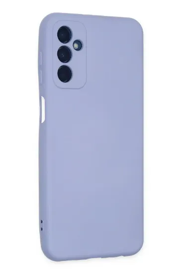 Newface Samsung Galaxy M23 Kılıf Nano içi Kadife Silikon - Lila resmi