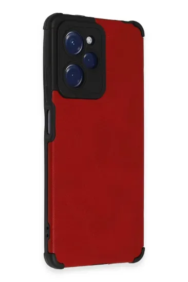 Newface Xiaomi Poco X5 Pro 5G Kılıf Loop Deri Silikon - Kırmızı resmi