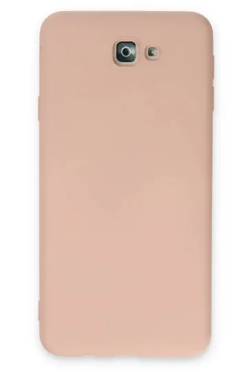Newface Samsung Galaxy J7 Prime Kılıf Nano içi Kadife Silikon - Pudra resmi