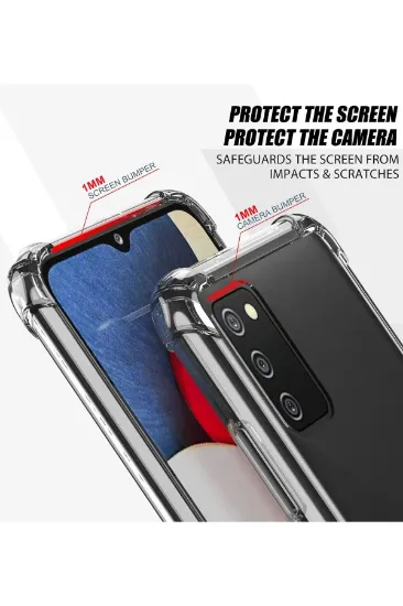 Newface Samsung Galaxy A02S Kılıf Olex Tpu Silikon resmi