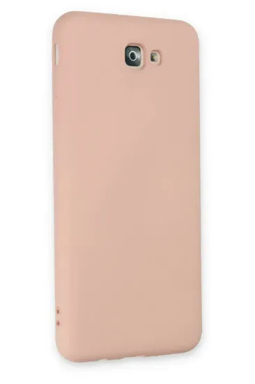 Newface Samsung Galaxy J7 Prime Kılıf Nano içi Kadife Silikon - Pudra resmi