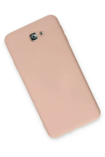 Newface Samsung Galaxy J7 Prime Kılıf Nano içi Kadife Silikon - Pudra resmi