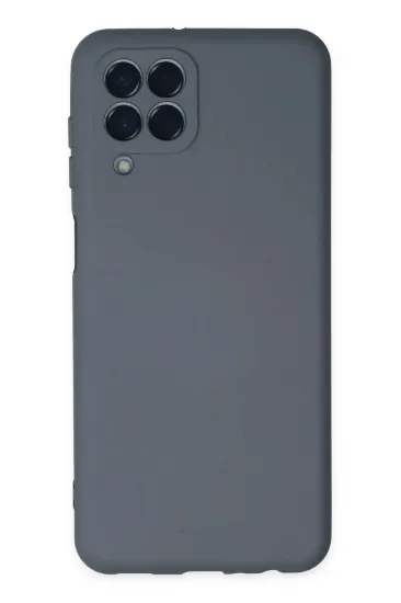 Newface Samsung Galaxy M33 Kılıf Nano içi Kadife Silikon - Gri resmi