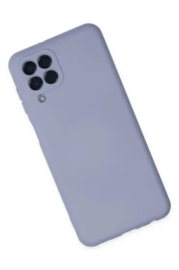 Newface Samsung Galaxy M33 Kılıf Nano içi Kadife Silikon - Lila resmi