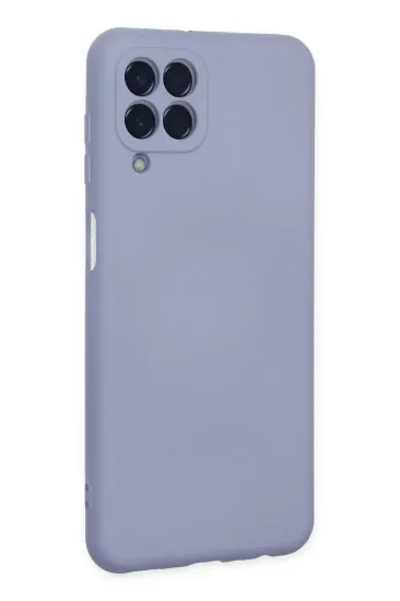Newface Samsung Galaxy M33 Kılıf Nano içi Kadife Silikon - Lila resmi