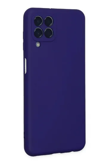 Newface Samsung Galaxy M33 Kılıf Nano içi Kadife Silikon - Mor resmi