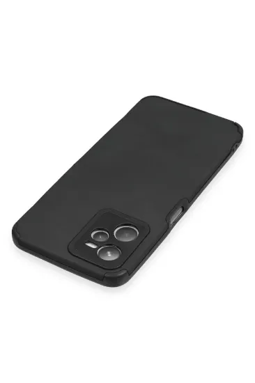 Newface Realme C35 Kılıf Loop Deri Silikon - Siyah resmi