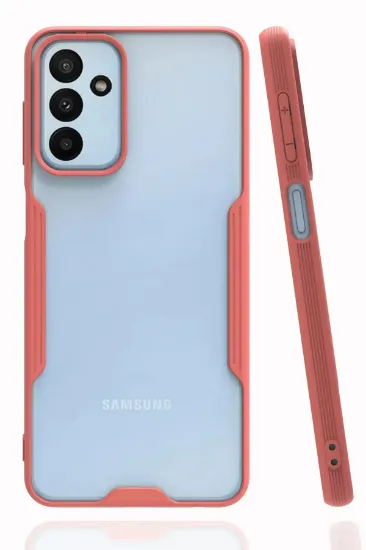 Newface Samsung Galaxy M23 Kılıf Platin Silikon - Pembe resmi