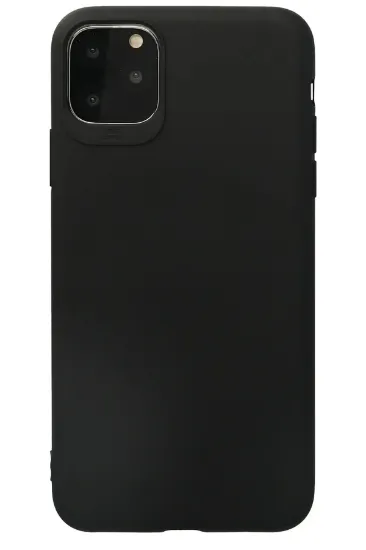 Newface iPhone 11 Pro Kılıf First Silikon - Siyah resmi