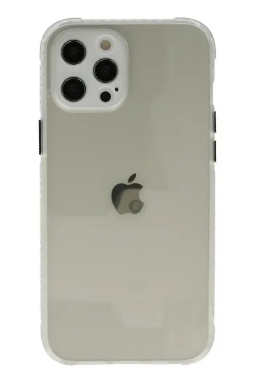 Newface iPhone 12 Pro Kılıf Miami Şeffaf Silikon - Şeffaf resmi