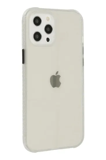 Newface iPhone 12 Pro Kılıf Miami Şeffaf Silikon - Şeffaf resmi