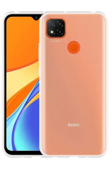 Newface Xiaomi Redmi 9C Kılıf Lüx Şeffaf Silikon resmi