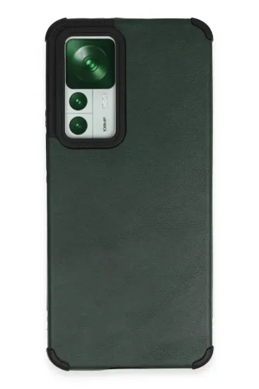 Newface Xiaomi Mi 12T Kılıf Loop Deri Silikon - Yeşil resmi