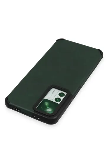 Newface Xiaomi Mi 12T Kılıf Loop Deri Silikon - Yeşil resmi