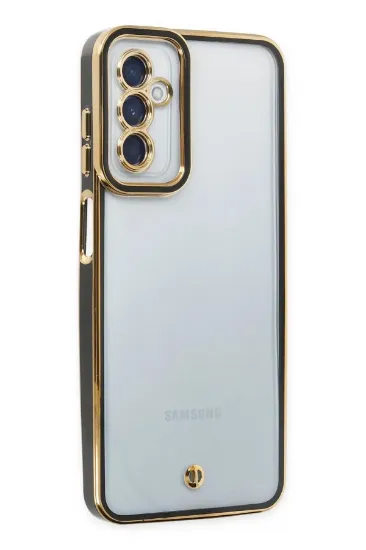 Newface Samsung Galaxy M23 Kılıf Liva Lens Silikon - Siyah resmi