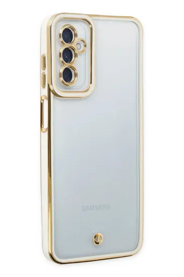 Newface Samsung Galaxy M23 Kılıf Liva Lens Silikon - Beyaz resmi