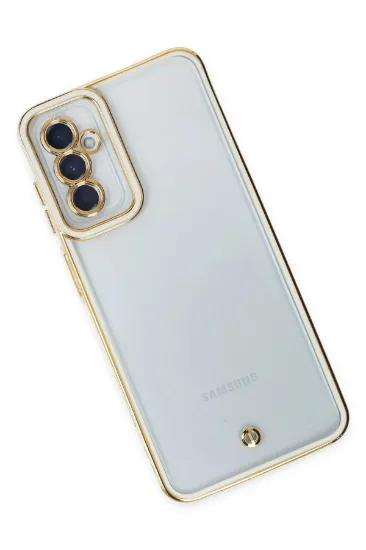Newface Samsung Galaxy M23 Kılıf Liva Lens Silikon - Beyaz resmi
