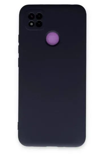 Newface Xiaomi Redmi 9C Kılıf Nano içi Kadife Silikon - Lacivert resmi
