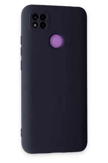 Newface Xiaomi Redmi 9C Kılıf Nano içi Kadife Silikon - Lacivert resmi