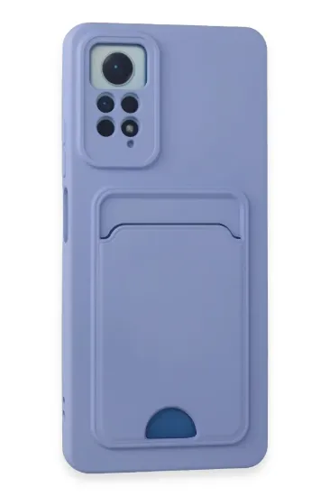 Newface Xiaomi Redmi Note 11 Pro Kılıf Kelvin Kartvizitli Silikon - Lila resmi